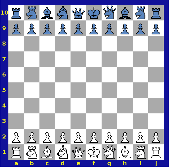 BISHOP/KNIGHT, KNIGHT/ROOK & BOARD for CAPABLANCA, GOTHIC